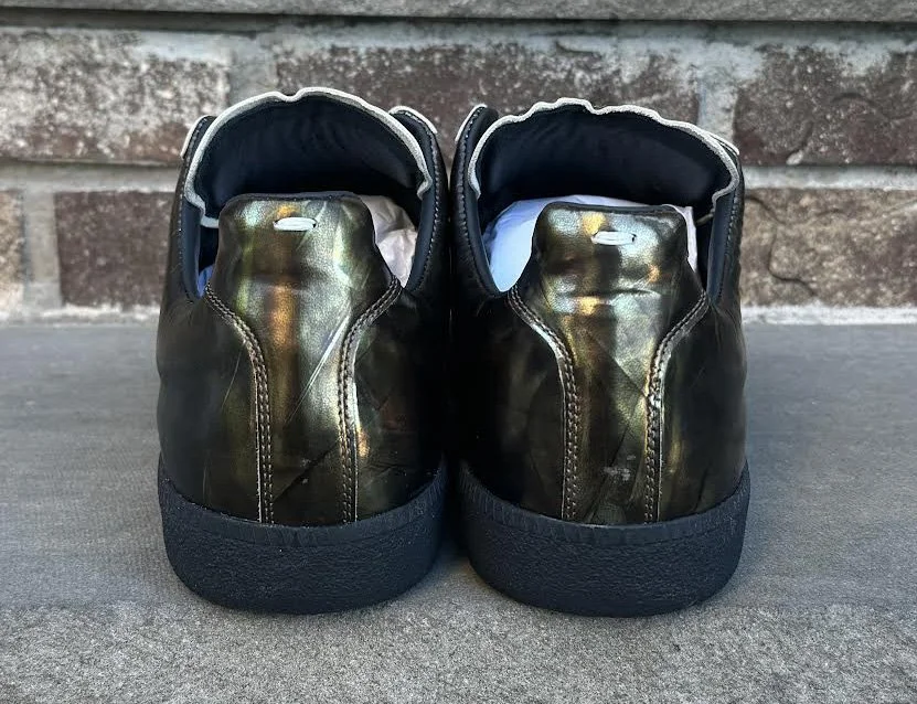 MAISON MARGIELA X リホック ハフォレテット ロトッフ スニカ Maison Margiela Replica Gold / Black / Foil DS — RootsBK